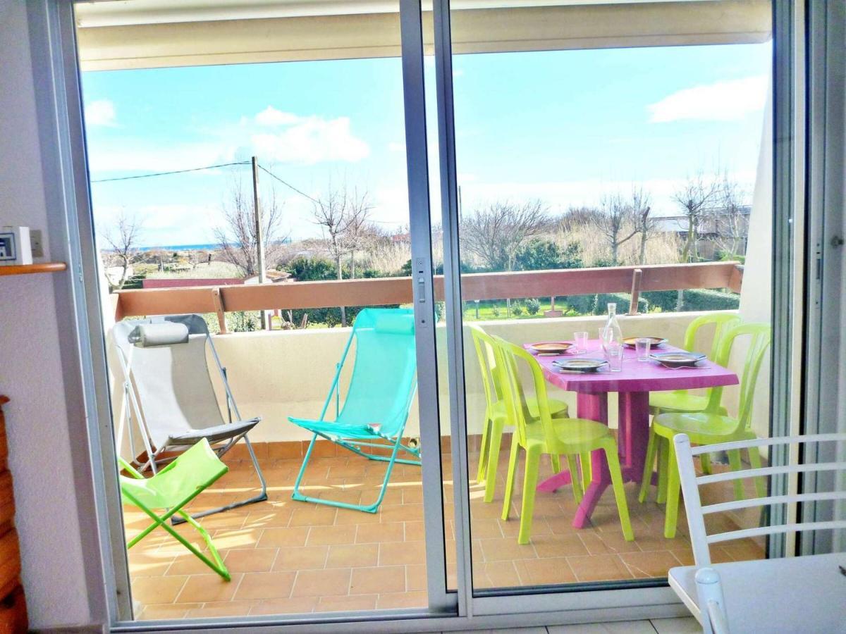 Studio Cabine Cosy Avec Terrasse, Acces Direct Plage Et Parking Prive, 2-4 Pers, Animaux Ok - Fr-1-387-139 مارسيلان المظهر الخارجي الصورة